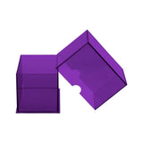 CAJA DE ALMACENAMIENTO ULTRA PRO Eclipse Caja de cubierta de 2 piezas: morado real
