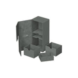 Ultimate Guard Deck Box – XenoSkin Twin Flip'n'Tray 266+ – Grey