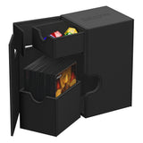 Ultimate Guard Flip n Tray Deck Case 80+ Standard Size XenoSkin Monocolor Black Deck Box