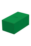 Caja de mazos Ultimate Guard Twin Flip n Tray de 200+ XenoSkin Monocolor Green