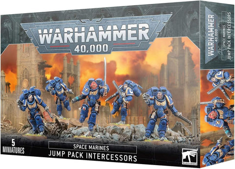 Warhammer 40k Space Marines Jump Pack Intercessors