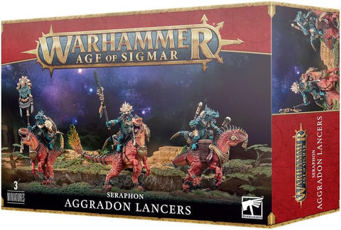 Warhammer Age of Sigmar Seraphon Aggradon Lancers