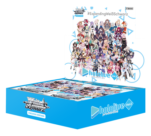 Weiss Schwarz Hololive Production Vol.2 English Booster Box (Release Date 4 Aug 2023)