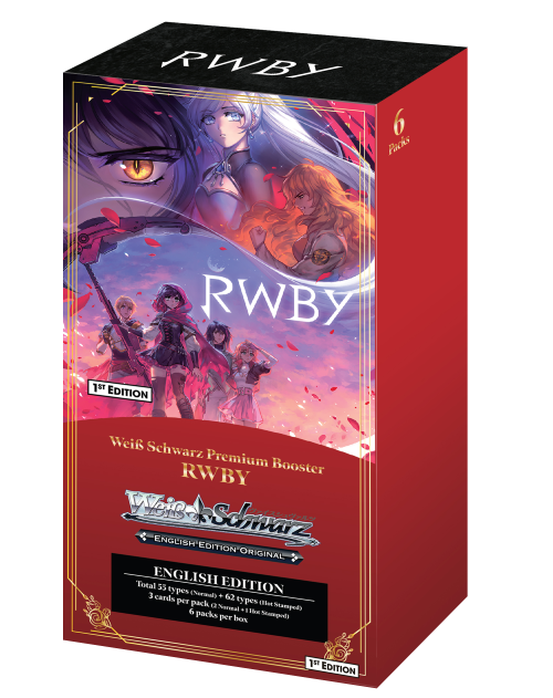 Weiss Schwarz RWBY English Premium Booster Box (Release Date
