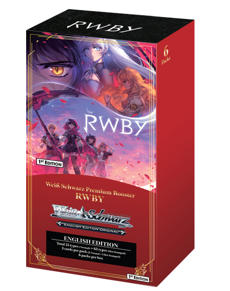 Weiss Schwarz RWBY English Premium Booster Box (Release Date 28
