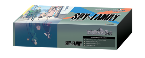 Weiss Schwarz SPY x FAMILY English Meister Set (Release Date 26 Jan 2024)
