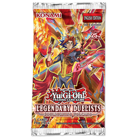 Yu-Gi-Oh Legendary Duelists Soulburning Volcano Booster Pack (Release Date 11 Aug 2023)