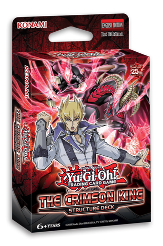 Yu-Gi-Oh The Crimson King Structure Deck (OTS Launch Date 20 Sept 2023)