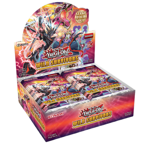 Yu-Gi-Oh! Wild Survivors Booster Box (OTS Release Date 31 May 2023)