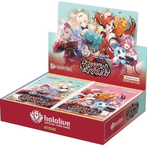 hololive OFFICIAL CARD GAME hBP06e Ayakashi Vermilion Booster Box (Release date 19/06/2026)