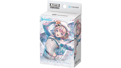 hololive OFFICIAL CARD GAME hSD05e Todoroki Hajime English Start Deck White (Release Date 19 Dec 2025)