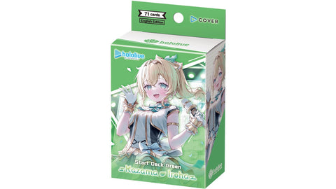 hololive OFFICIAL CARD GAME hSD06e Kazama Iroha English Start Deck Green (Release Date 19 Dec 2025)