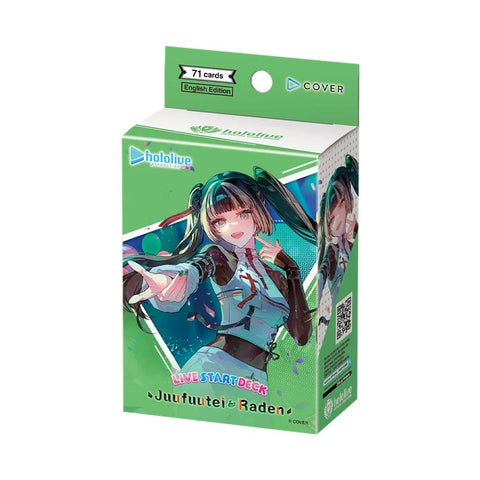 hololive OFFICIAL CARD GAME hSD15e Live Start Deck Juufuutei Raden -Green (Release Date 23 Oct 2026)