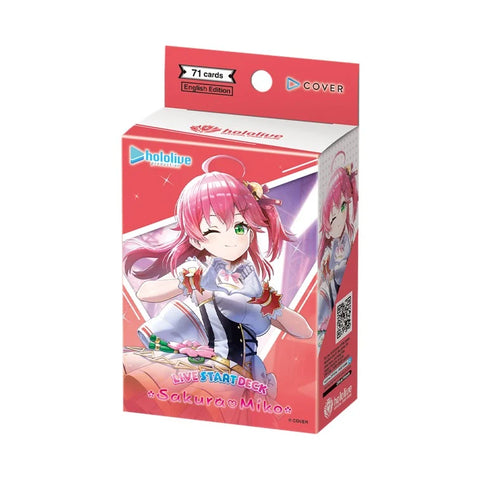 hololive OFFICIAL CARD GAME hSD16e Live Start Deck Sakura Miko -Red (Release Date 23 Oct 2026)