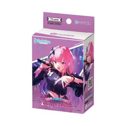 hololive OFFICIAL CARD GAME hSD18e Live Start Deck Mori Calliope-Purple (Release Date 23 Oct 2026)