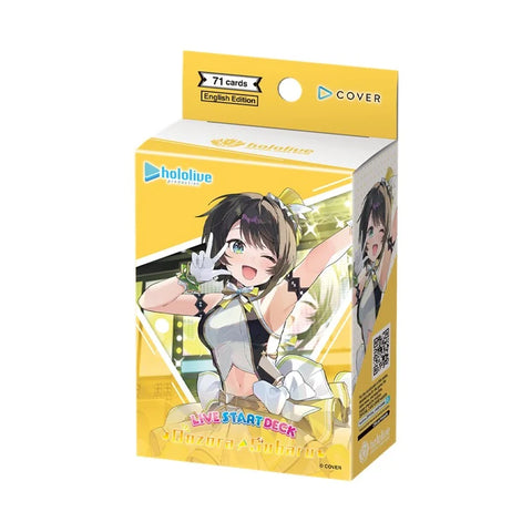 hololive OFFICIAL CARD GAME hSD19e Live Start Deck Oozora Subaru-Yellow (Release Date 23 Oct 2026)