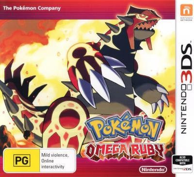 3DS Pokemon Omega Ruby 