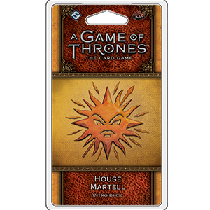 A Game of Thrones LCG House Martell Intro Deck