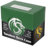 BCW Deck Case Box Tandem Green (Holds 160 cards)