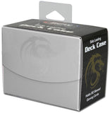 BCW Deck Case Side Loading White (Holds 80 cards)