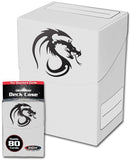 BCW Deck Case Box White (Holds 80 cards)