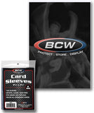 BCW Deck Protectors Standard Clear (100 Sleeves Per Pack)