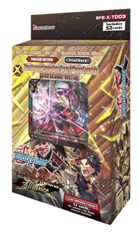 BFE-X-TD03 Future Card Buddyfight Trial Deck Vol.3-Thunderous Warlord Alliance (Release date 20/10/2017)
