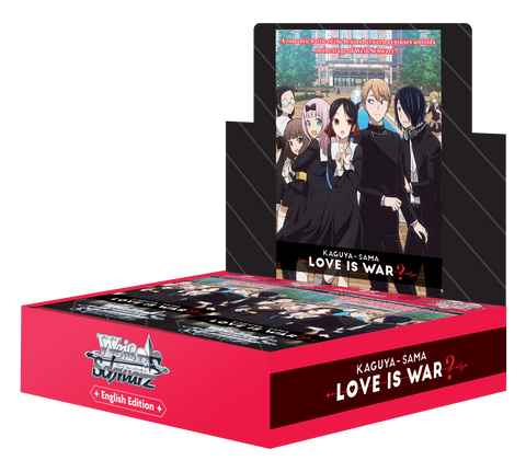 Weiss Schwarz Kaguya-sama: Love Is War? English Booster Box (Release Date 17 Feb 2023)