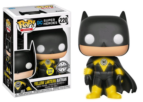 Batman - Yellow Lantern Batman Glow In The Dark US Exclusive Pop! Vinyl