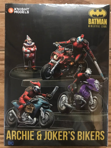 Batman Miniature Game - Archie & Joker'S Bikers