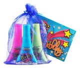Bo-Po Scented Nail Polish 3 Pack (In Shipper, 'Happy Birthday' Tag, Blue Bag)