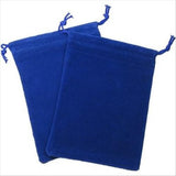 CHX 2376 Suedecloth small dice Bag-Royal Blue