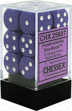 CHX 25607 Opaque 16mm Purple White 12x D6