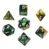 CHX 26425 Gemini Gold-Green w/white 7-Die Set 