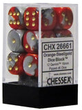CHX 26661 Gemini Orange Steel with Gold 16mm
