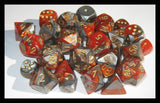 CHX 26861 Gemini 36x 12mm D6 Orange Steel Gold