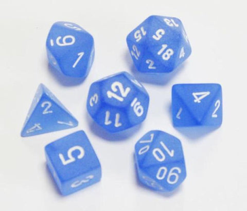CHX 27406 Frosted Blue/white 7-Die Set