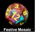 CHX 27450 Festive Mosaic/Yellow 7-Die Set