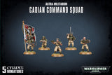 Warhammer 40K Astra Militarum Cadian Command Squad