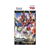 Cardfight Vanguard VGE-D-BT01 Genesis of the Five Greats Booster Pack (Release Date 21/05/2021)