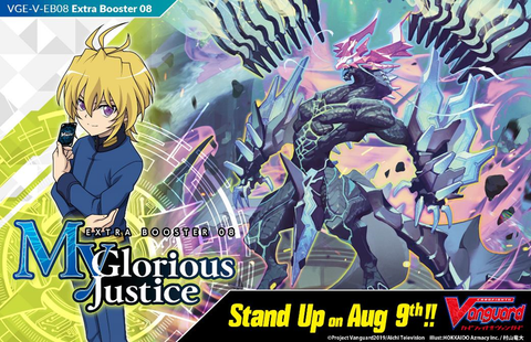 Cardfight Vanguard V Extra Booster Pack Vol. 08 (VGE-V-EB08) My Glorious Justice-English (Release Date 09/08/2019)