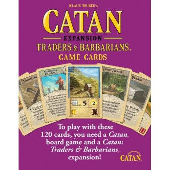 Catan Traders & Barbarians Expansion Game Cards