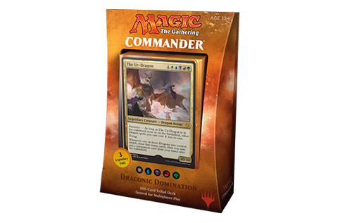 Magic The Gathering Commander 2017-DRACONIC DOMINATION (Release date 25/08/2017)