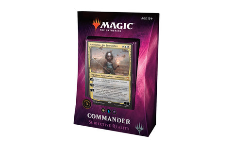 Magic The Gathering Commander 2018 Deck-Subjective Reality (Release date 10/08/2018)
