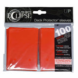 Ultra Pro DECK PROTECTORS STANDARD-100ct Pro-Matte-ECLIPSE Apple Red