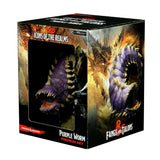 D&D Icons of the Realms Fangs and Talons Purple Worm Premium Set