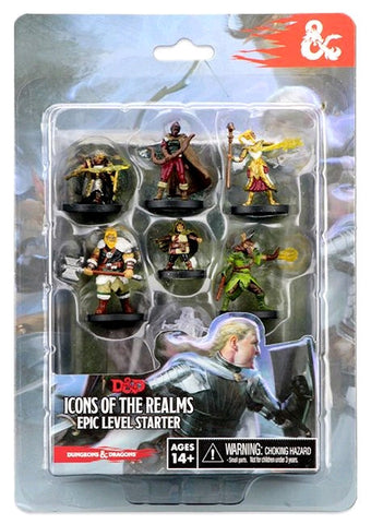 D&D Icons of the Realms Miniatures Epic Level Starter