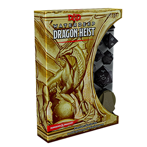 D&D Waterdeep Dragon Heist Dice Set