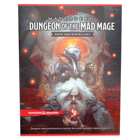 D&D Waterdeep Dungeon of the Mad Mage Maps and Miscellany