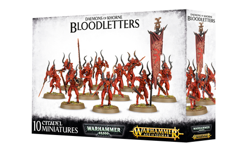 Warhammer 40K Daemons Of Khorne Bloodletters